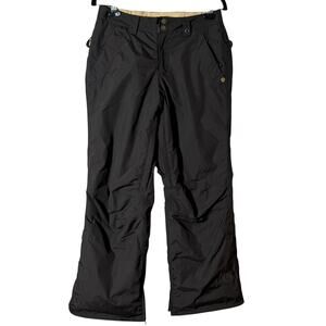 Burton Snowboard Ski Pants XS Black Insulated Waterproof Winter Snow